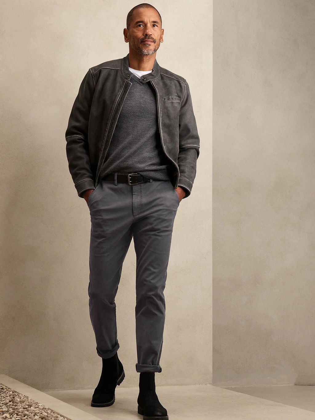 SWEATER HOMBRE ALGODÓN THERMAL TURTLENECK