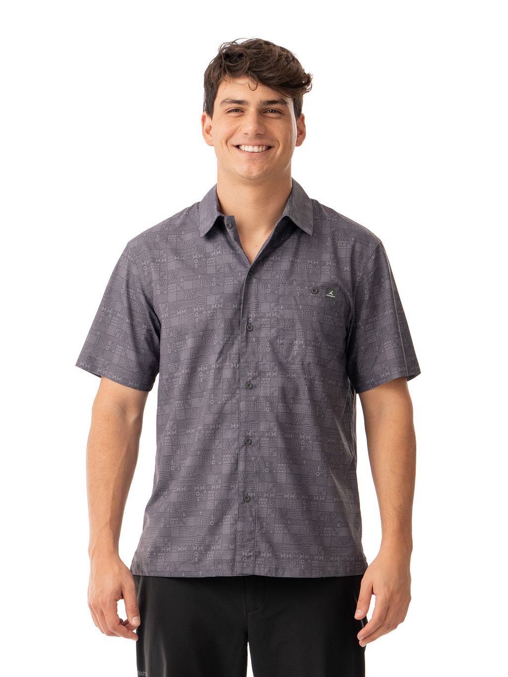 Camisa Hombre Supima Cotton Regular Non-Iron Polo Button-Down Collar