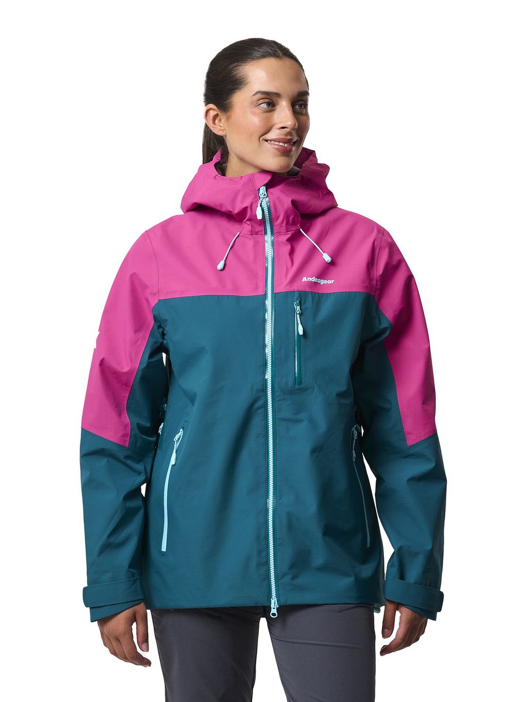 Chaqueta Impermeable Terrain Vista 3L Pro Step Mujer