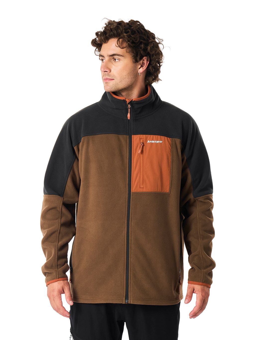 CHAQUETA HOMBRE PLUMA ANDESGEAR CUCAO HOODIE BLUE