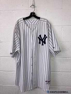 Majestic Authentic Cool Base Derek Jeter #2 New York Yankees Jersey Size 48