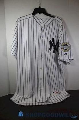 New York Yankees Derek Jeter The Captain Patch Majestic Jersey NWT Size 2XT  RARE
