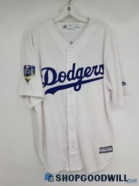 Cody Bellinger #35 Los Angeles Dodgers MLB NIKE Blue Jersey Men's XL