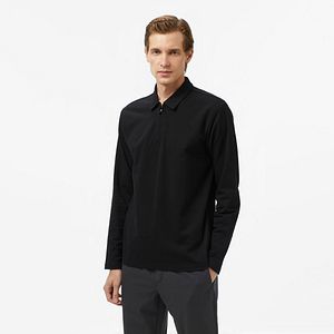 Nautica Erkek Mavi Classic Fit Uzun Kollu Polo Yaka T-Shirt