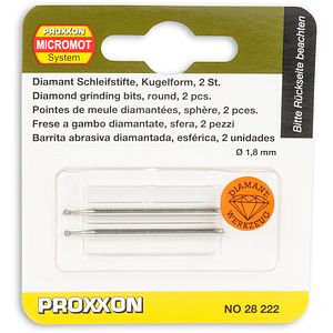Proxxon Diamond Coated Grinding Bits Axminster Tools