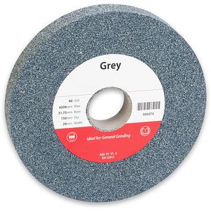 150 x 20 x 31.75mm Silicon Carbide 46 Grit 6" Bench Grinding Wheel 