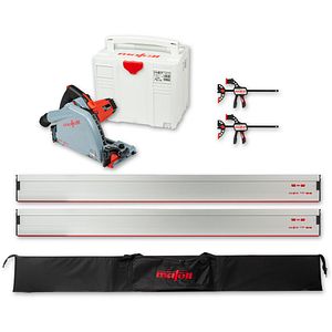 Mafell Mt 55 Cc Saw With Guide Rail Set Angle Fence 230v Axminster Tools