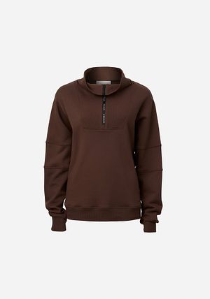 Woods Zip Sweater CHESTNUT 0-0