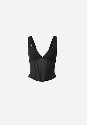 THETA BUSTIER BLACK 0