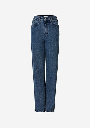 COBAIN HIGH WAISTED JEAN CLASSIC BLUE 4