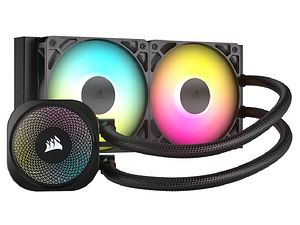 iCUE LINK H100i RGB 240mm簡易水冷 Amazon | CORSAIR iCUE LINK H100i RGB White 240mmラジエーター