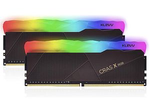 KLEVV Bolt X 32GB (2 x 16GB) DDR4 3200MHz CL16 Desktop RAM – Black