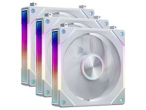 Antec Fusion 120mm ARGB Fans with ARGB Controller - White (5-Pack