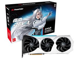 PowerColor Hellhound Radeon RX 9060 XT White OC 16GB GDDR6