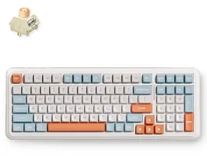 NuPhy Air100 V3 Wireless Low-Profile Keyboard Nova White