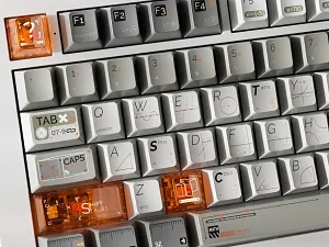 NuPhy Kick75 Wireless Blush Max Switch Mechanical Keyboard