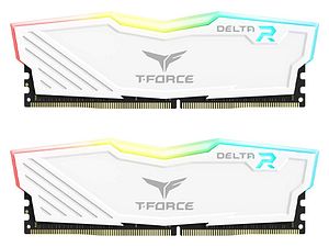 Team Group Delta RGB White 32Go (2 x 16Go) DDR5 6000 MHz CL38