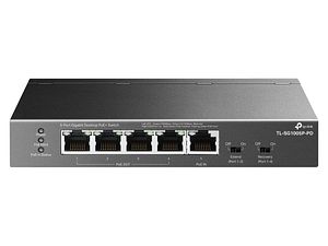 Tenda TEG1105PD – 5-Port Gigabit PoE Switch Mit 4 PoE-Ports, Plug & Play