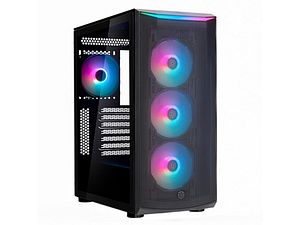 Case Gaming GAMDIAS TALOS E3 MESH - Mid-Tower ATX Con Vetro Temperato E 3 Ventole ARGB - Foto 7