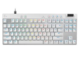 Logitech G515 RAPID TKL Wired Gaming Keyboard - White [920-013880]