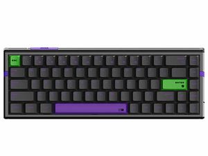 Wobkey Rainy 75 Aluminum Wireless RGB Violet Switch Mechanical