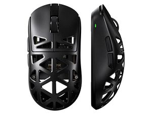 MCHOSE AX5 Pro Max 8K Magnesium Alloy Wireless Mouse - Black