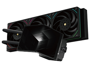 Thermalright Peerless Vision 360 ARGB Black – Dissipatore A Liquido CPU Con Schermo IPS Da 3,95″ E Ventole Wireless, Compatibile Con AM5 E Intel LGA1851/1700