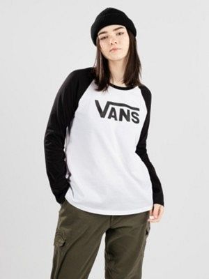 Flying V Raglan Long Sleeve T-Shirt