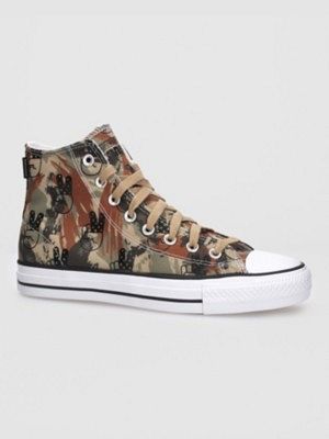 Chuck Taylor All Star Pro Camo Peace Skate Shoes