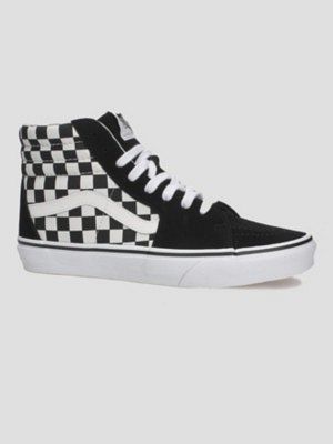 Checkerboard Sk8-Hi Skate Shoes