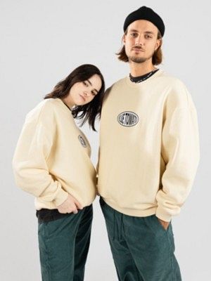 Oval Emb Crew Sweater