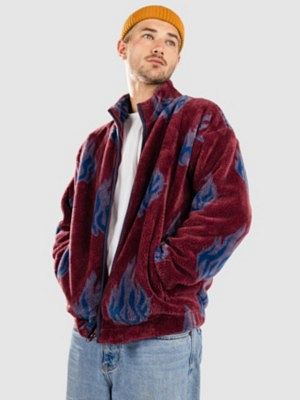 Flamin Zip Sherpa Fleece Zip Hoodie