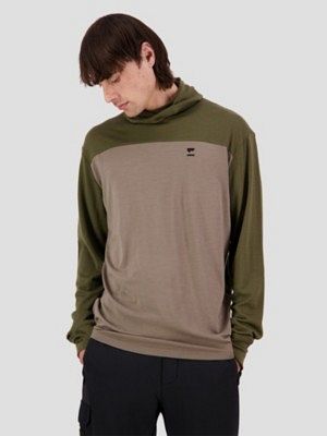 Merino Yotei Powder Hooded Base Layer Top