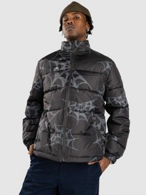 Spider Webs Puffer Jacket