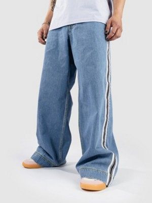 Stripe Rave Jeans