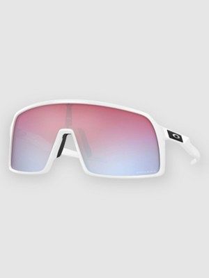 Sutro Polished White Sunglasses
