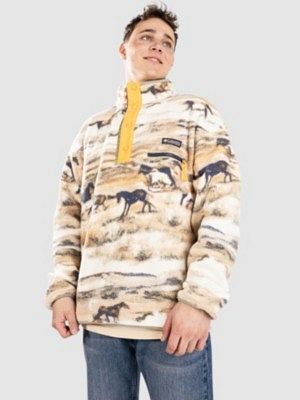 Helvetia II Printed Half Snap Fleece Zip Hoo