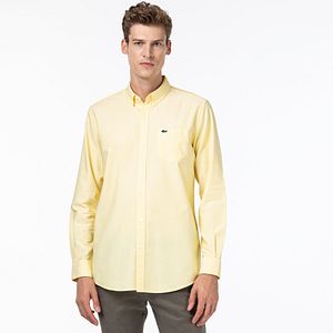 Lacoste Erkek Slim Fit Beyaz Gomlek Ch6122 800 Lacoste