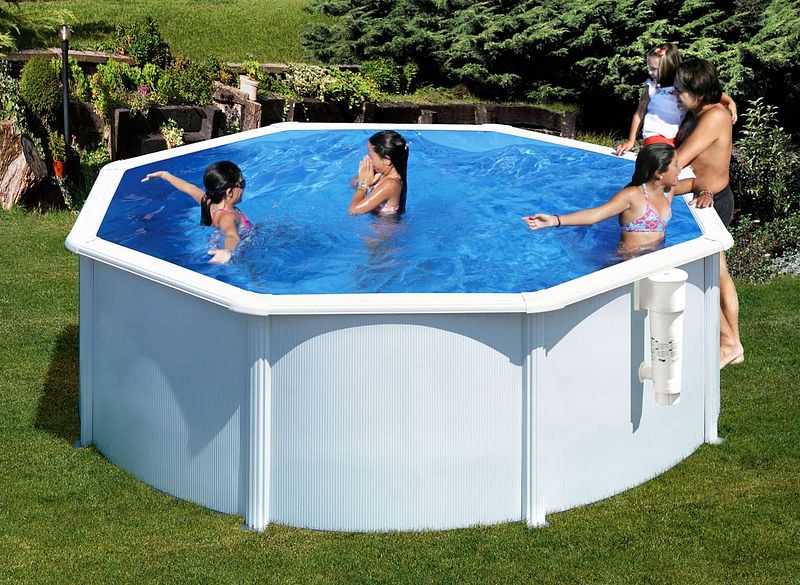 Piscine Hors Sol Intex Gré Filtration Et Accessoires Pas Cher