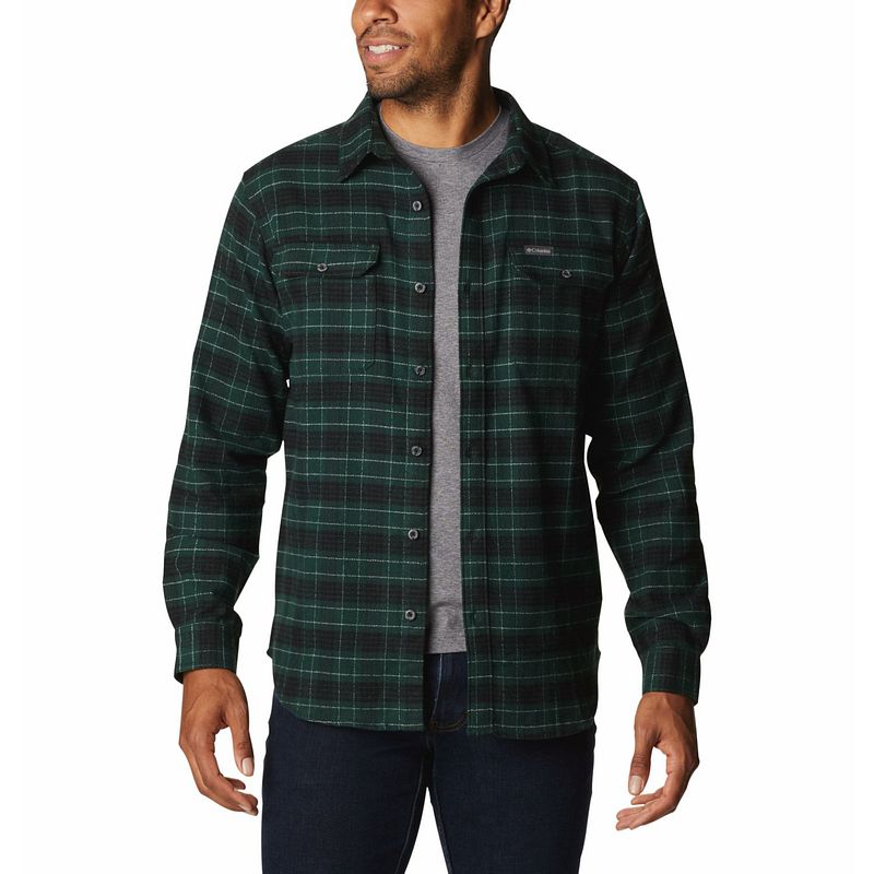 MEN'S CORNELL WOODS FLANNEL LONG SLEEVE SHIRT