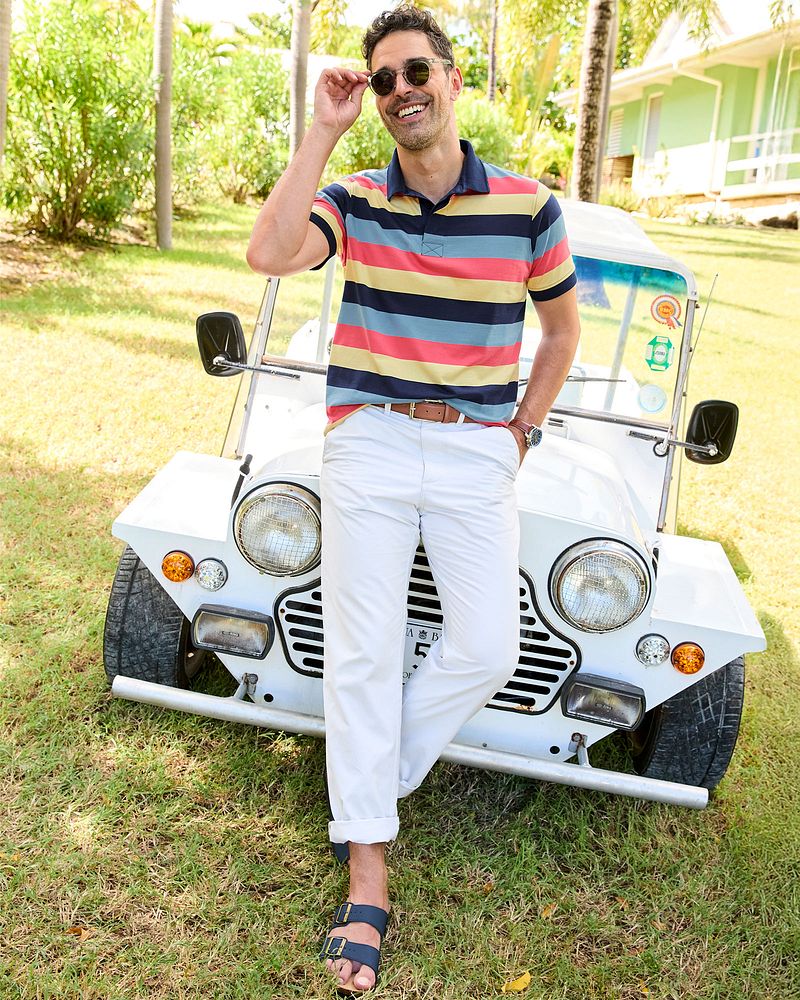 Stripe Polo Shirt