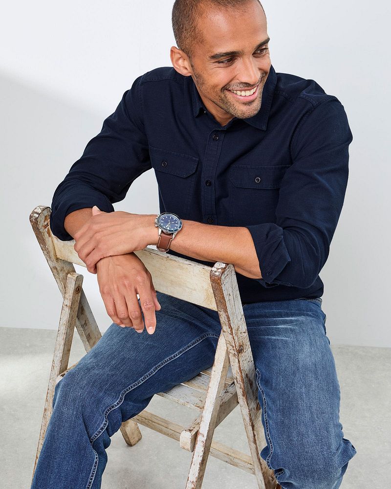 Long Sleeve Tencel Rich Shirt