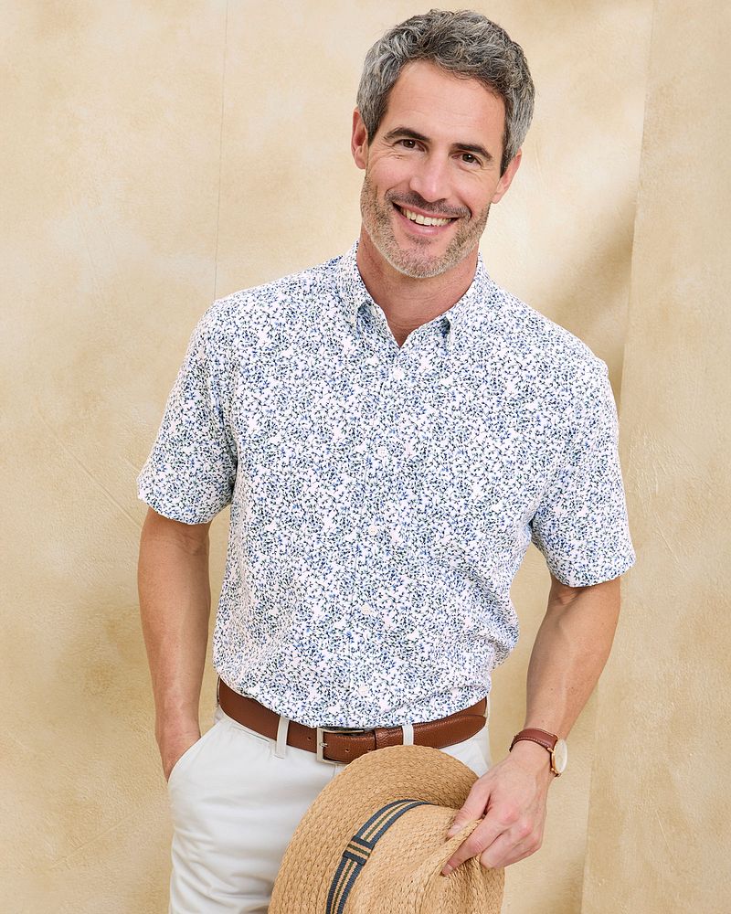 Short Sleeve Soft Touch Print Shirt
