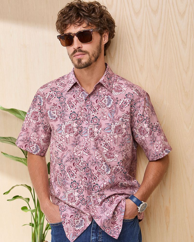 Signature Short Sleeve Soft Touch Print Shirt