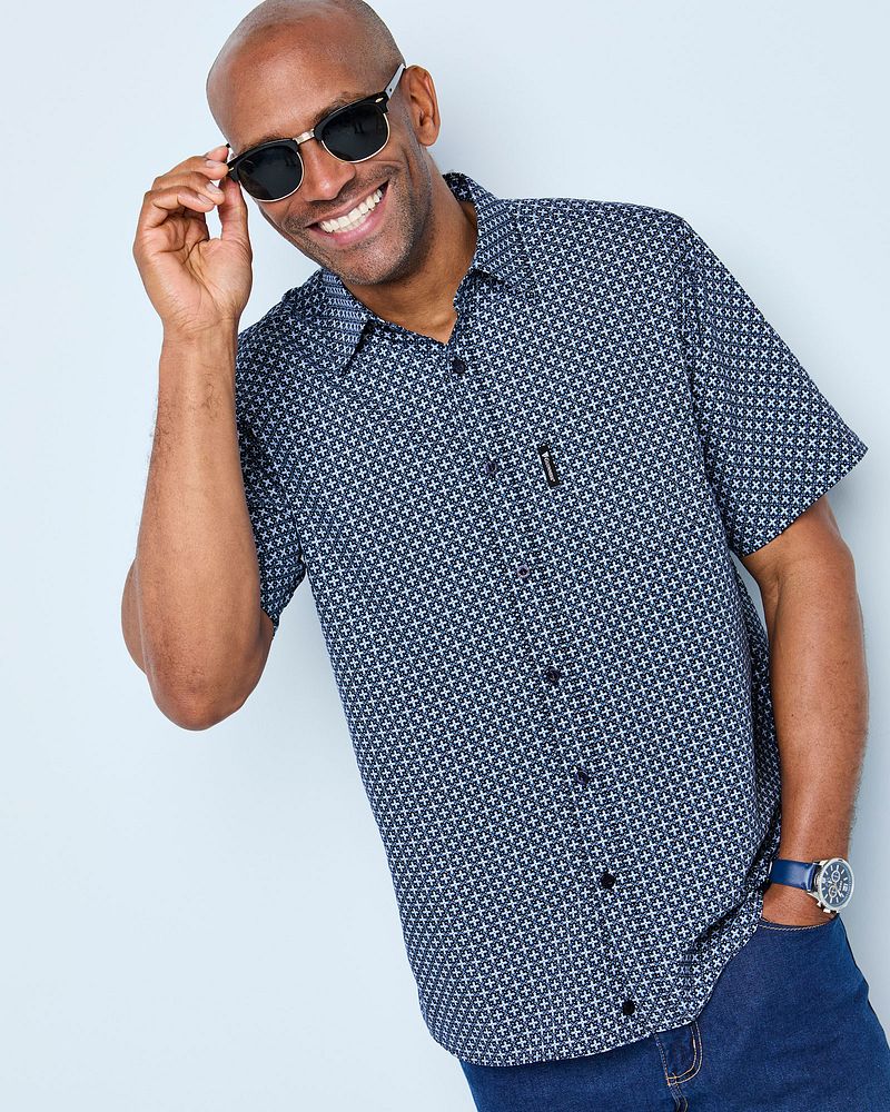 Guinness™ Short Sleeve Soft Touch Geo Shirt