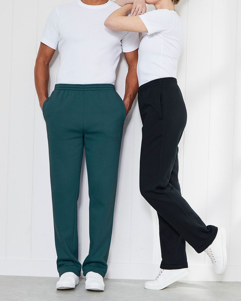 Straight Hem Jog Pants