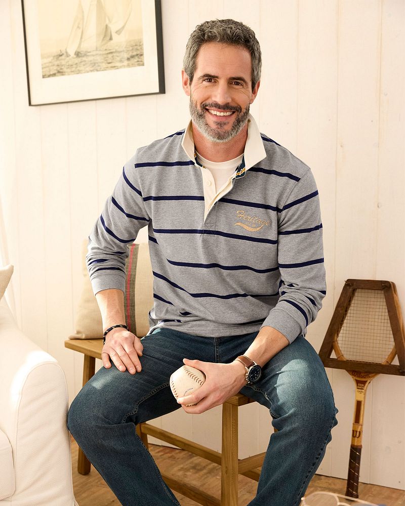 Heritage Stripe Rugby Shirt