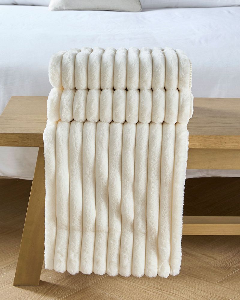 Faux Fur Throw