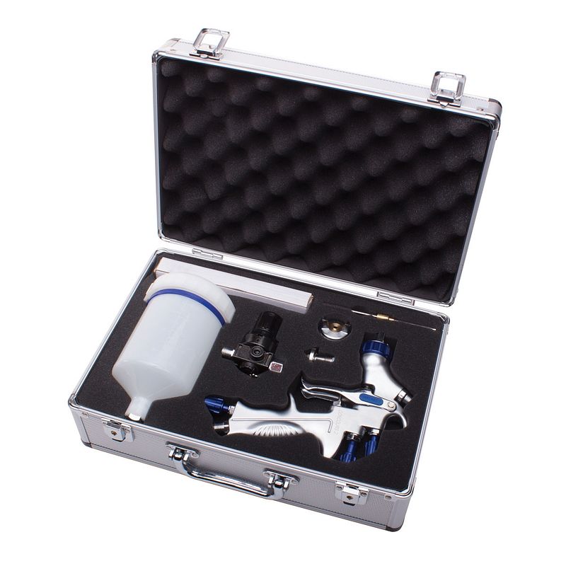 Eastwood Concours 2 - Single HVLP Spray Paint Gun Kit in Aluminum Case