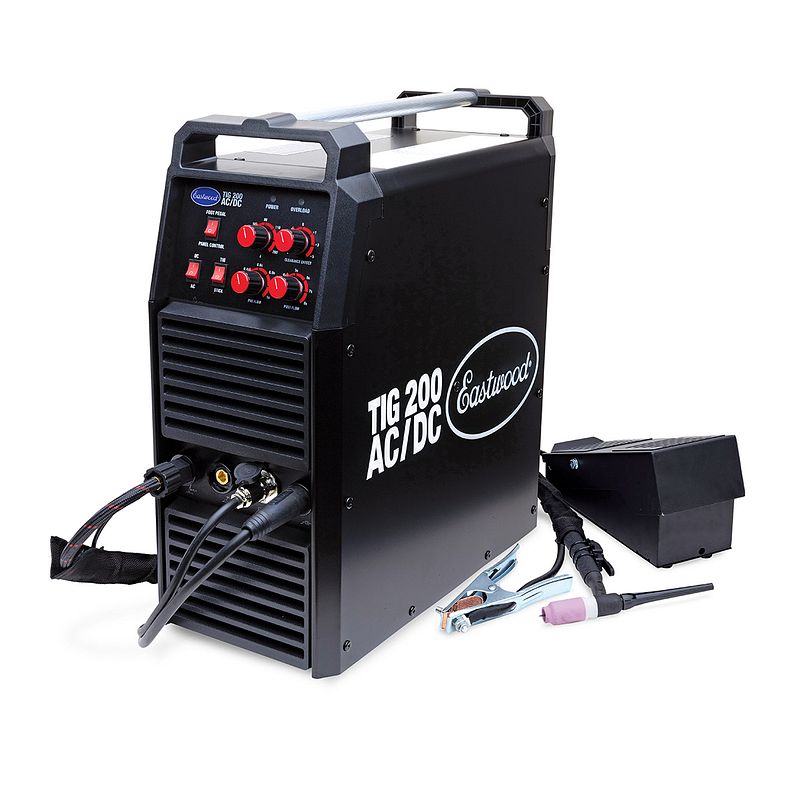 Eastwood 200 Amp AC/DC TIG Welder for Steel and Aluminum